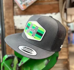 2023 Jobes Cap- All Grey Green patch