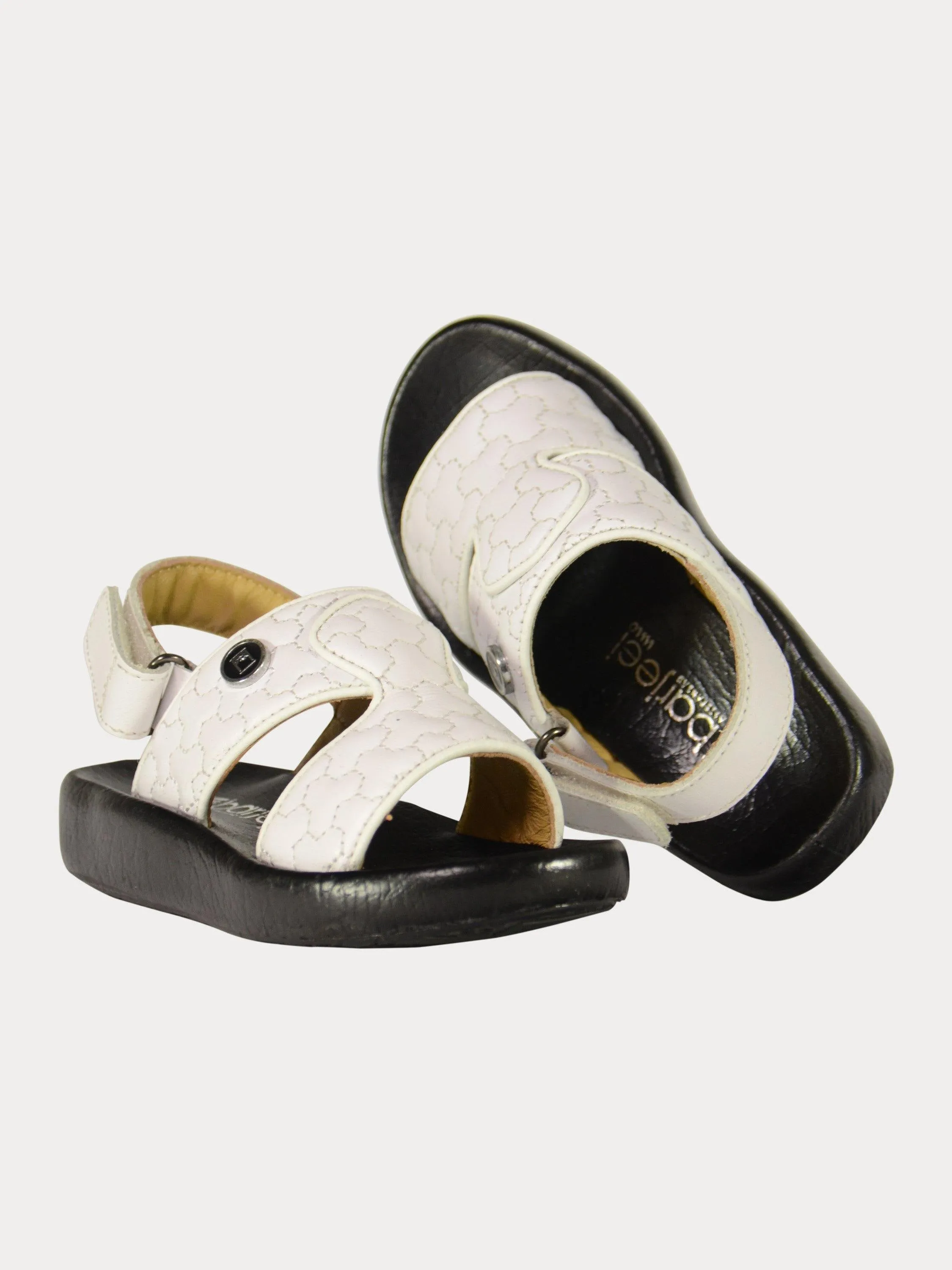 Barjeel Uno 2192010 Quilted Strap Arabic Leather Sandals