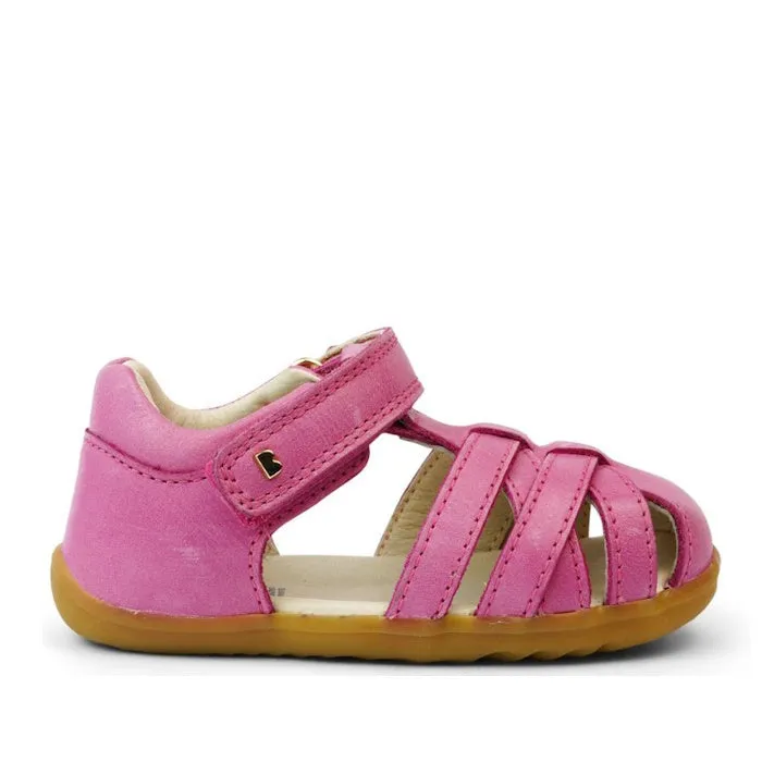 Bobux Step Up Toddlers Cross Jump Sandal Bright Pink 731109