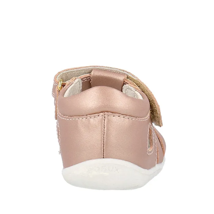 Bobux Step Up Tropicana II Rose Gold Sandal 732318 Quick Dry