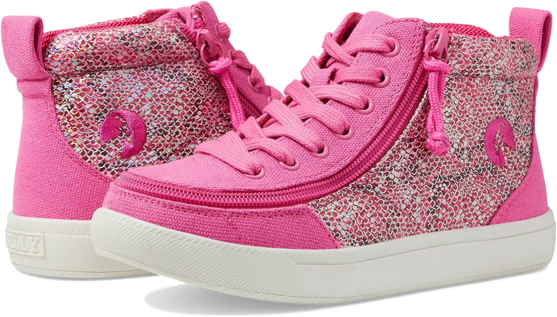 Classic DR High II BILLY Footwear Kids sneakers, Fuchsia Snake