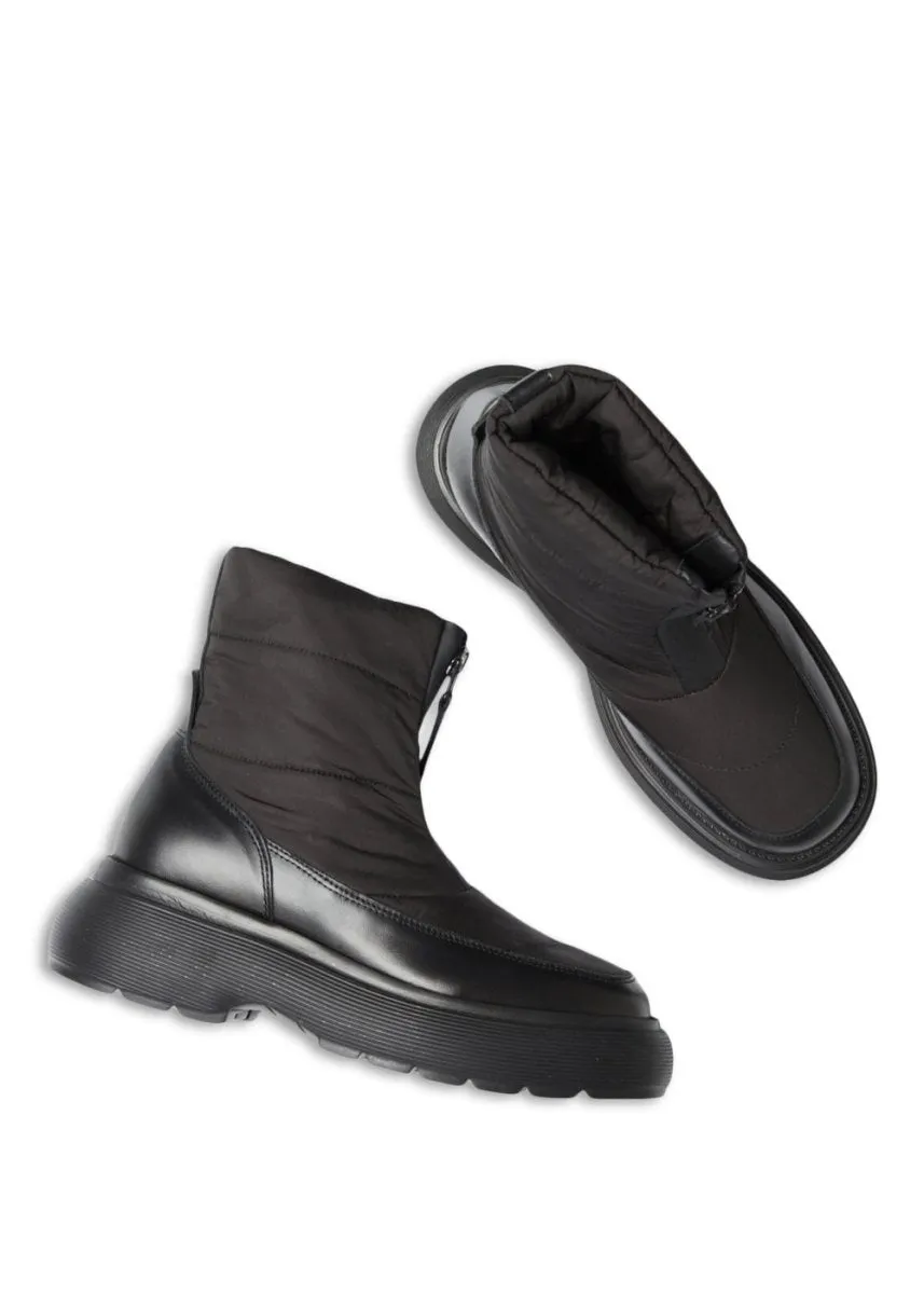 Cloud Snow Boot - Black Nylon - Black