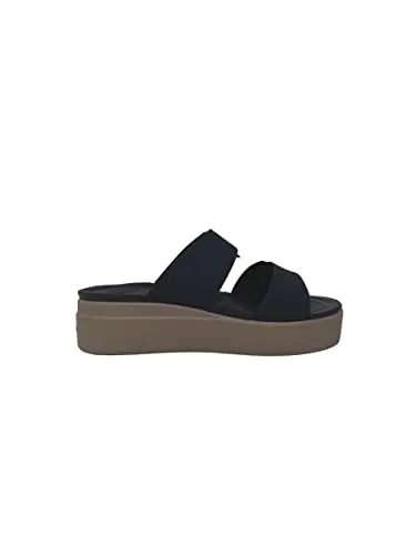 Crocs Women's Brooklyn Deep Navy Sandal-4 Kids UK (207431-4LH)