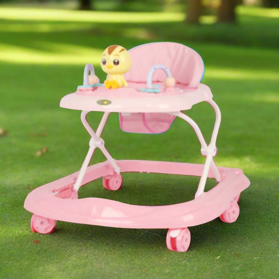 Cute Tweety Baby Walker with Rattles