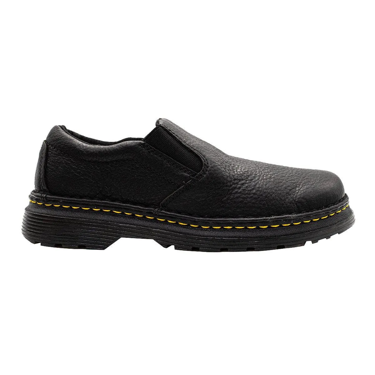 Dr. Martens Boyle Casual Slip Ons Leather Black Colour For Men