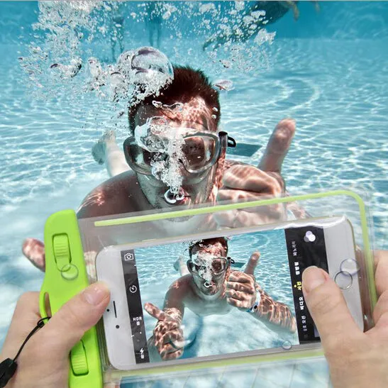 Esamday Waterproof Underwater Phone Case Bag Pouch for iPhone 6 7 6s 7plus 5 5c 5s SE for galaxy grand prime s6 s5 huawei xiaomi