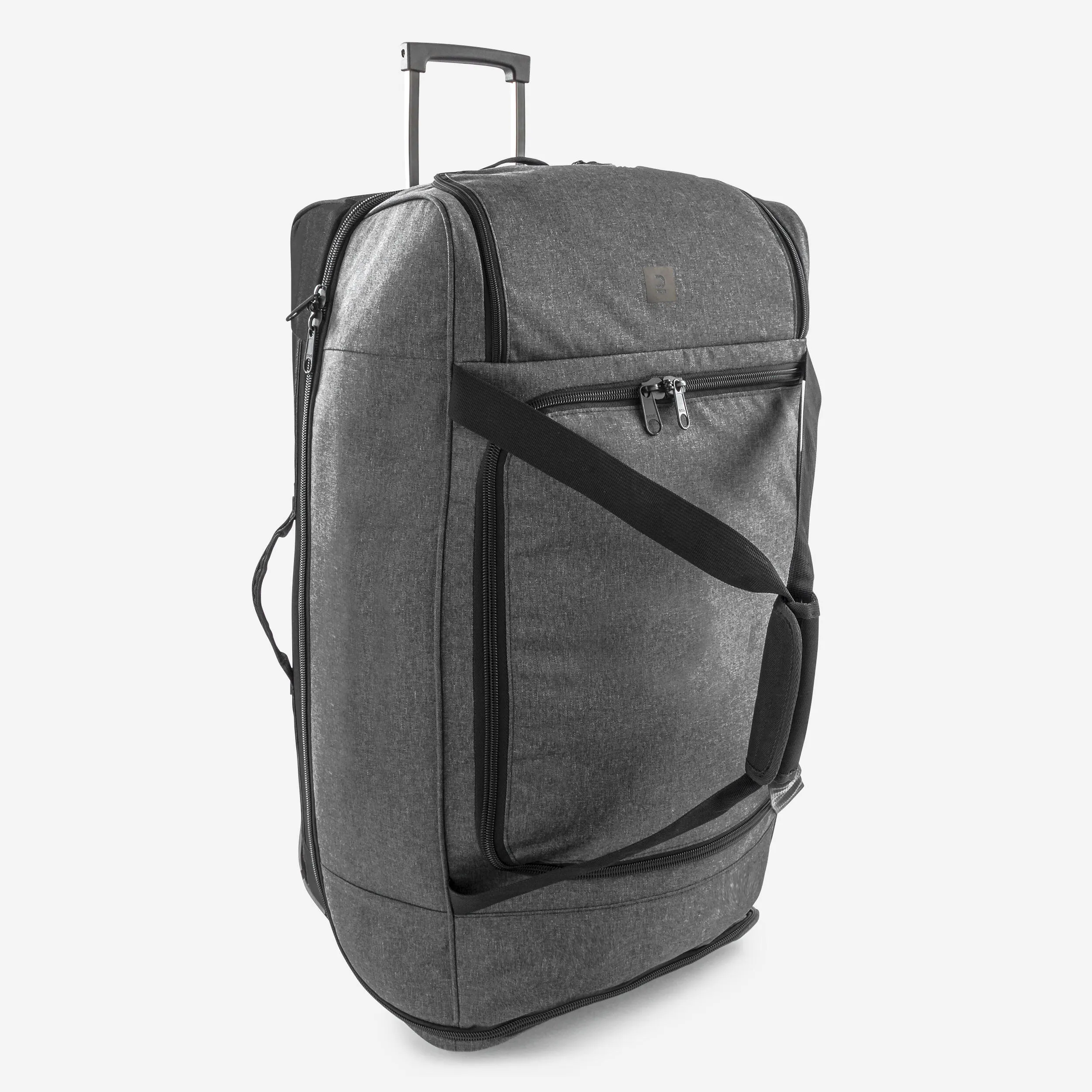 Essential trolley 105l black KIPSTA, black