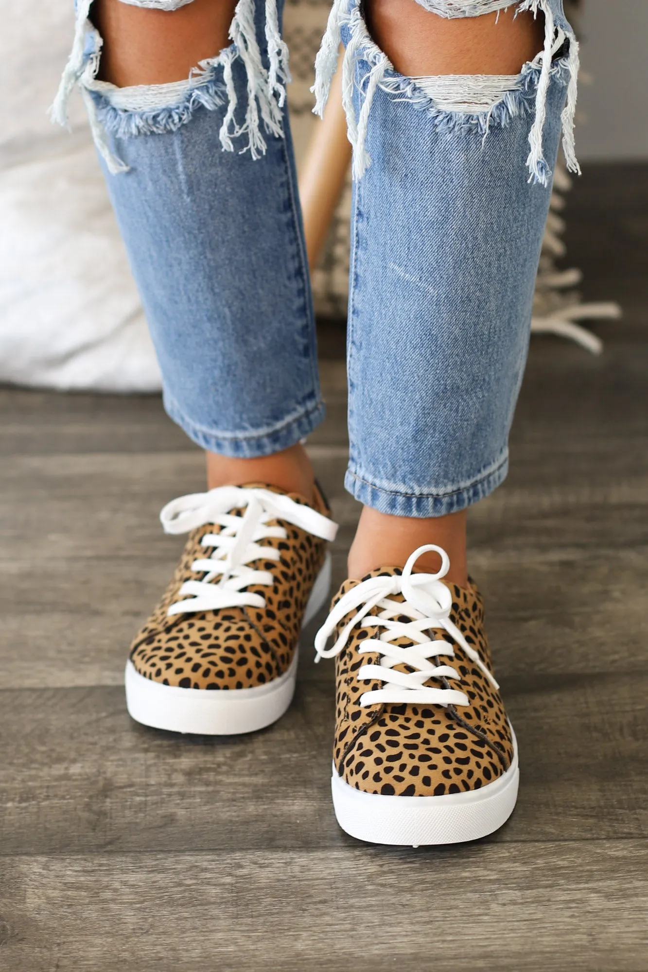 Girl Power Sneakers: Cheetah