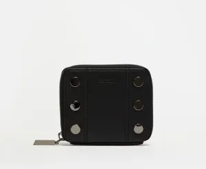 Hammitt 5 North Wallet in Black/Gunmetal