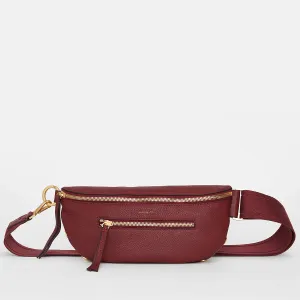 Hammitt Charles Leather Belt Bag in Pomodoro Red