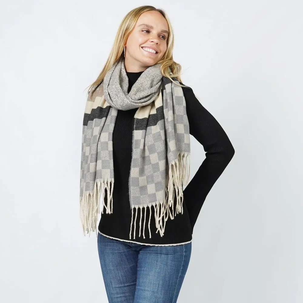 Hyde Park Scarf in Gray