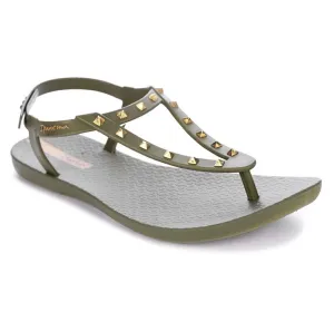 IPANEMA CLASS ROCKSTAR-GREEN/BEIGE/WOMAN