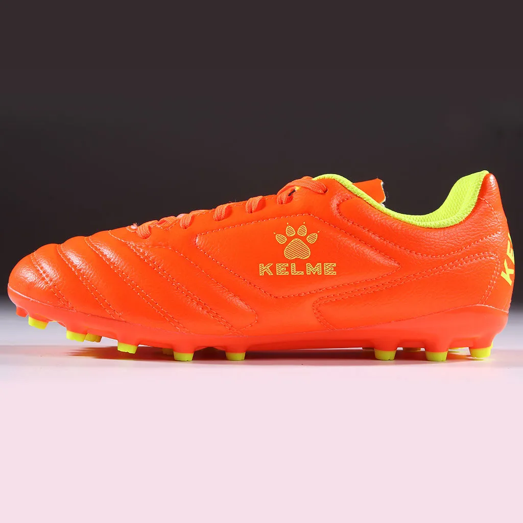 KELME Kids Instinct Football Boot - Neon Orange