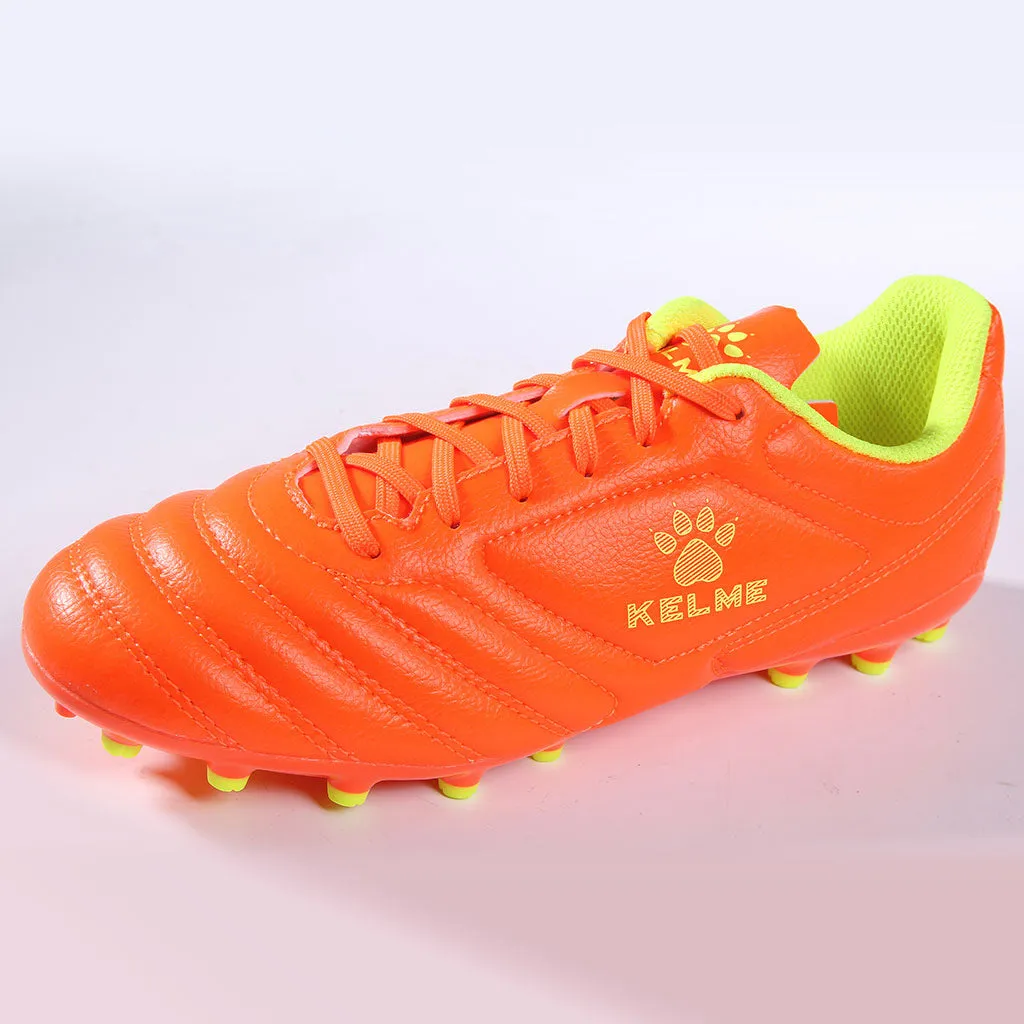 KELME Kids Instinct Football Boot - Neon Orange