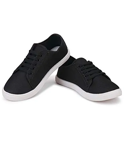 Longwalk Women Casual Wear Sneakers Shoes Pack of 1 Black