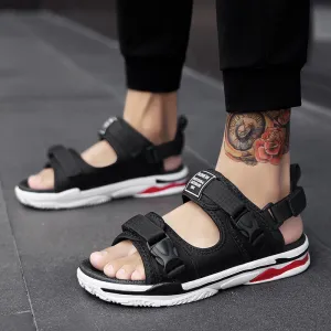 Men Buckle Sandals