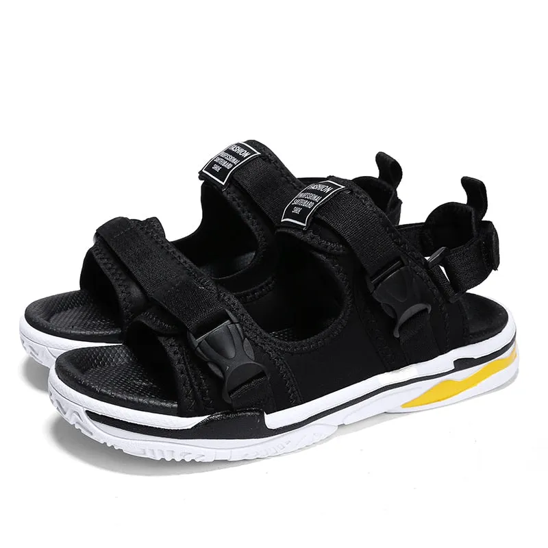 Men Buckle Sandals