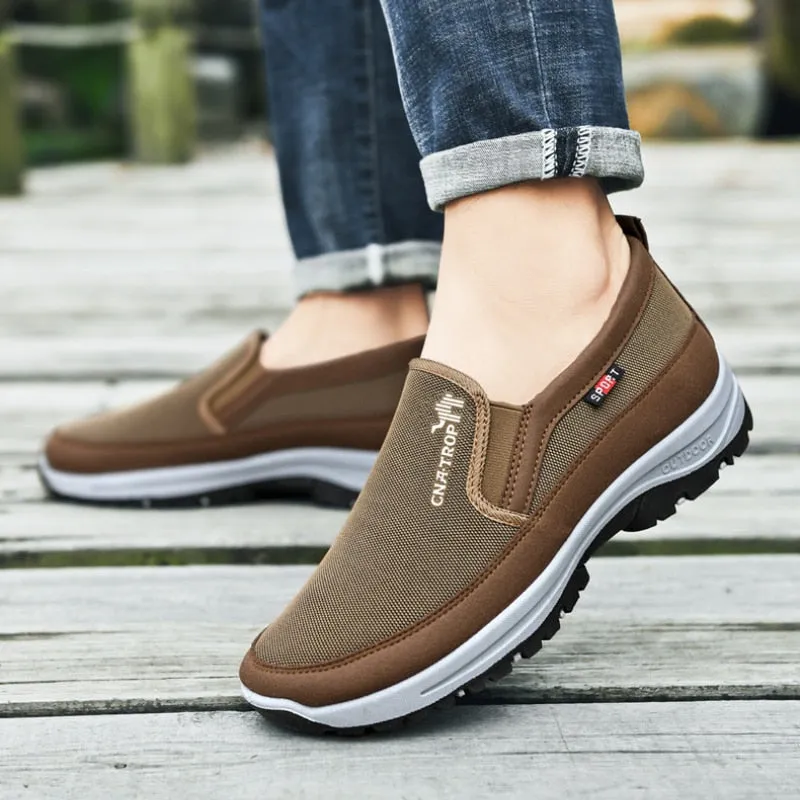 Men's Casual Shoes Classic Loafers Anti-slip Soft Sole Comfortable Men's Leather Shoes - MCS50327