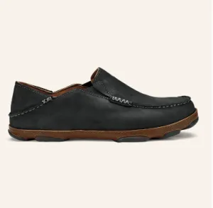 MEN'S OLUKAI MOLA 101284033 COLOR - BLACK/TOFFEE