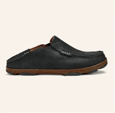 MEN'S OLUKAI MOLA 101284033 COLOR - BLACK/TOFFEE