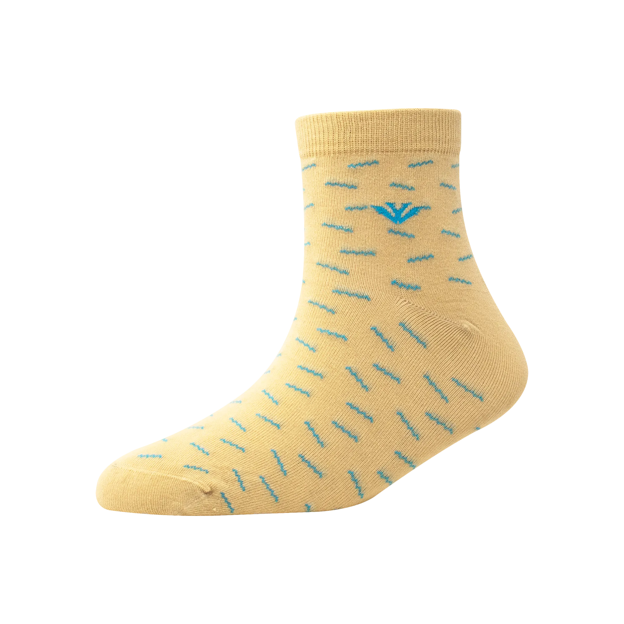 Men's YW-M1-267 Zig Zag Ankle Socks