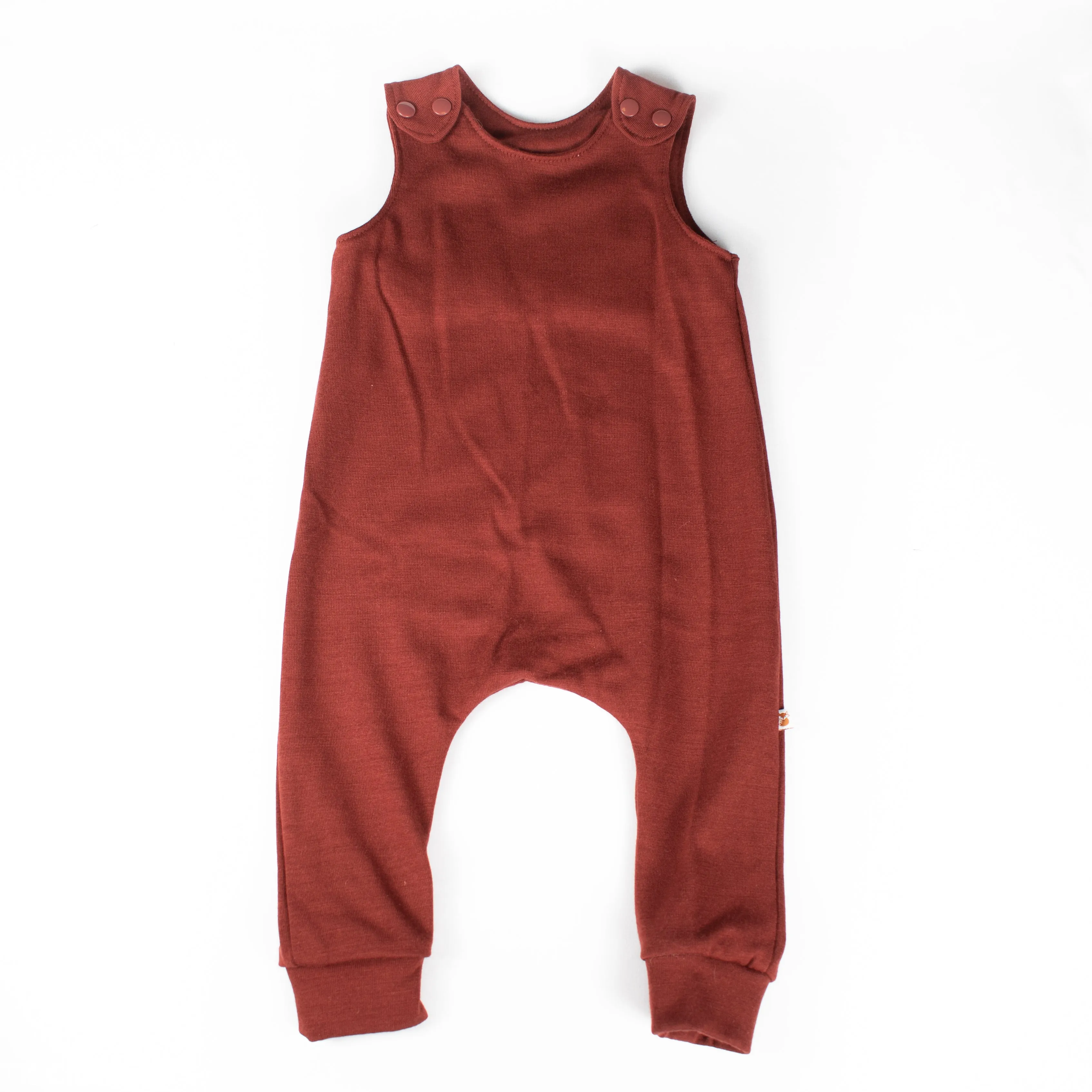 Merino Wool Dungarees (0-3T)