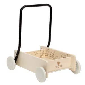 MICKI Premium - Wooden Adjustable Walker Natural