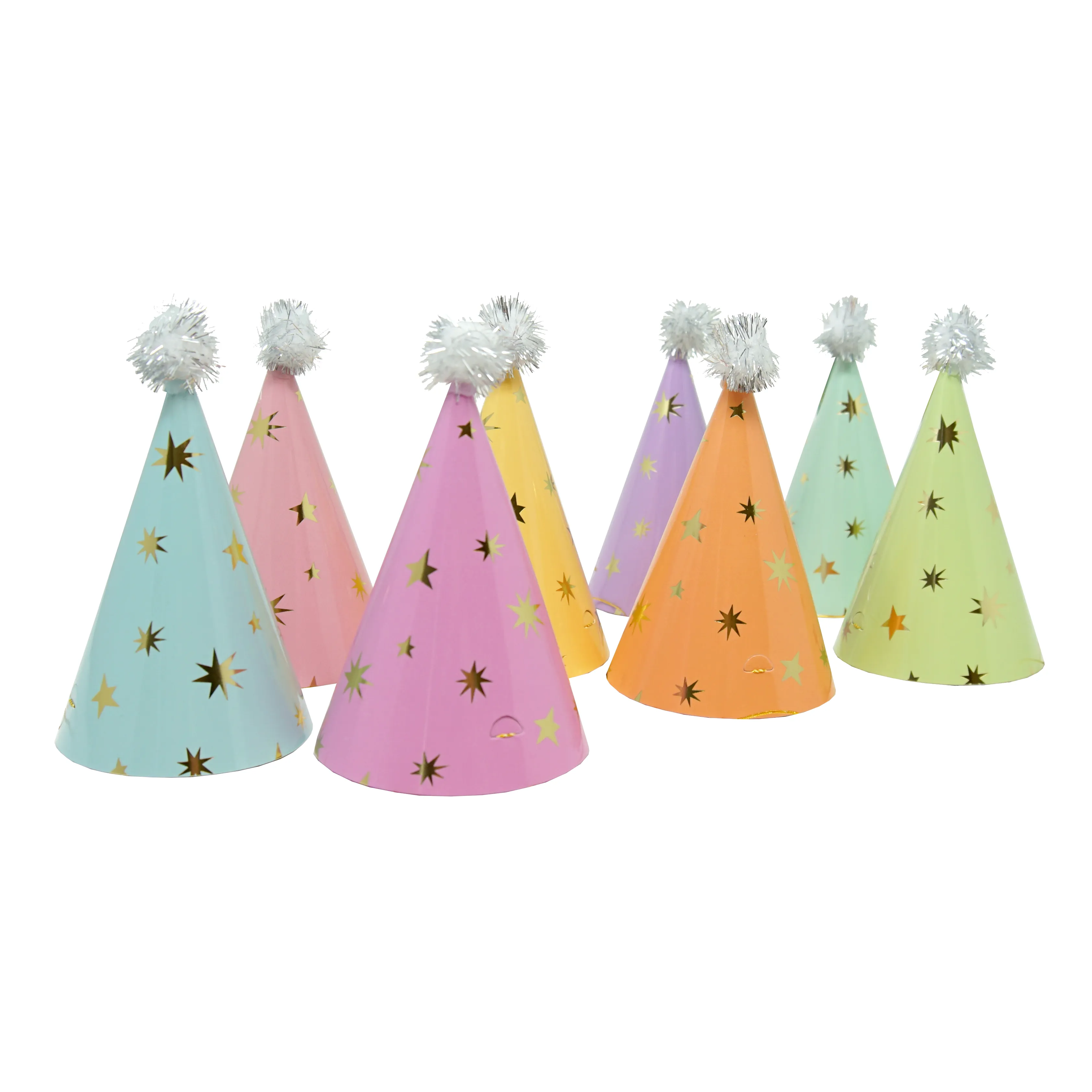 Mini Pastel Party Hats