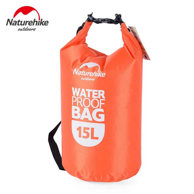 NatureHike 2L 5L High Quality Outdoor Waterproof Bags Ultralight Camping Hiking Dry Organizers Drifting Kayaking Swimming Bags