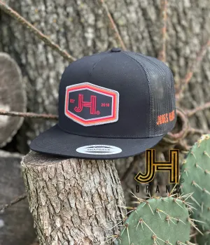 New 2022 Jobes Hats Trucker cap -All Black Widow patch