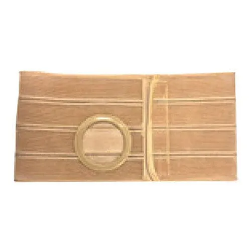 Nu-Hope Nu-Form™ Support Belt, 2-5/8" x 3-1/8" Stoma, 8" Wide, Right, 1-1/2" From Bottom, Large (36" to 41" Waist), Beige