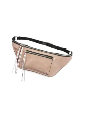 Rag & Bone- Large Elliot Fanny Pack Nude Suede