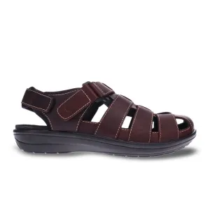 Revere Amsterdam Backstrap Sandal (Men) - Whiskey