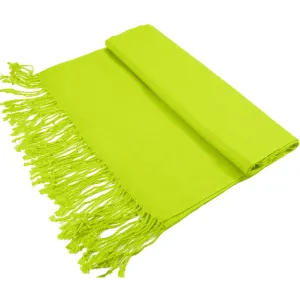 Solid Lime Green Pashmina Scarves