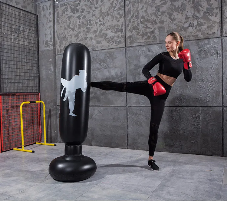 spot adult thickened PVC fitness inflatable boxing column venting anger water-filled sandbag children's toy tumbler