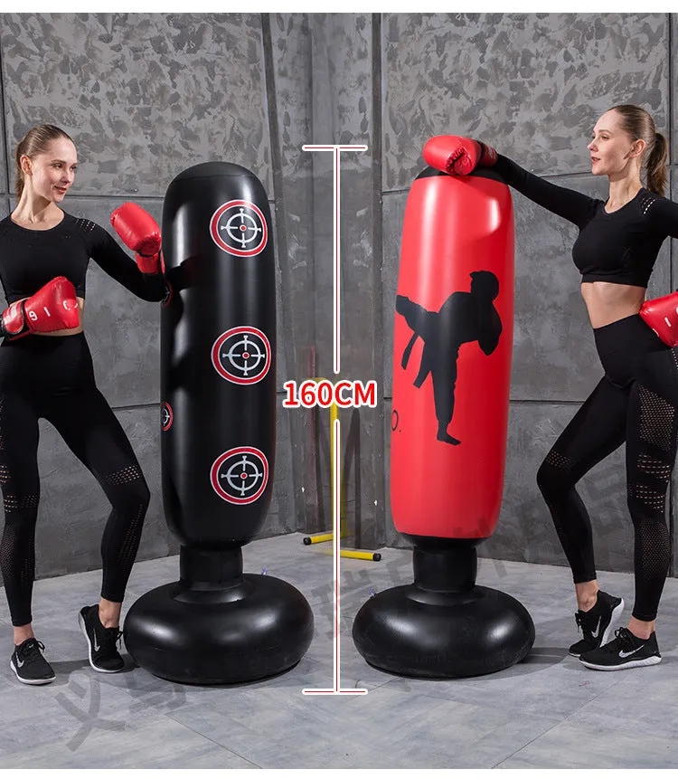 spot adult thickened PVC fitness inflatable boxing column venting anger water-filled sandbag children's toy tumbler