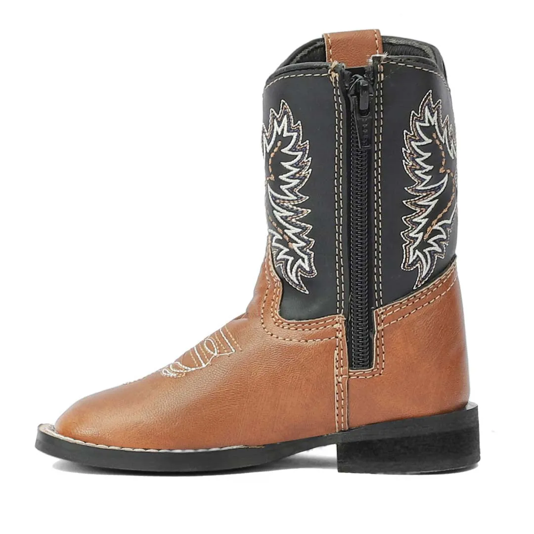 TuffRider Toddler Olympic Square Toe Western Boot