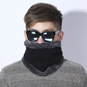 Wool Collar Warmer Scarf