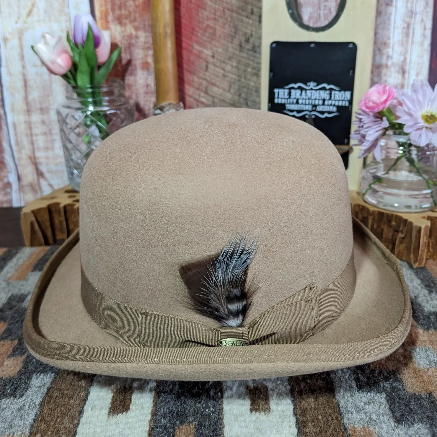 Wool Derby Hat "Furlong" by Scala  WF506